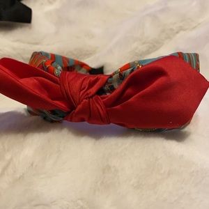 Headband with bow tie